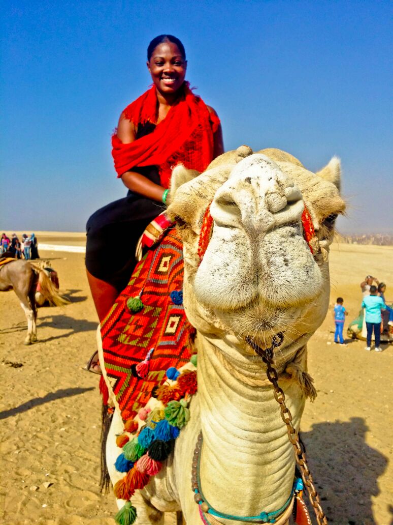 Nina Camel Ride - Giza, Egypt
